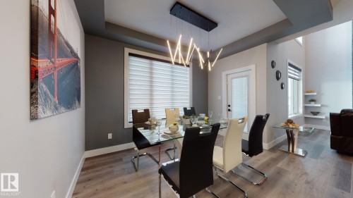 8450 Mayday Link, Edmonton, AB - Indoor Photo Showing Dining Room