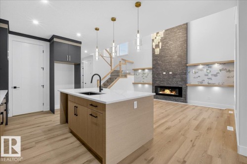 8450 Mayday Link, Edmonton, AB - Indoor Photo Showing Kitchen