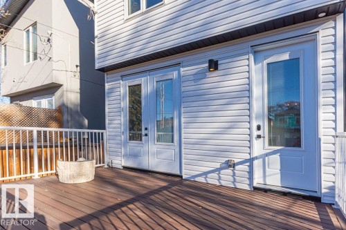9740 152 Street, Edmonton, AB - Outdoor With Deck Patio Veranda With Exterior