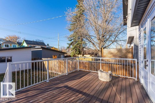 9740 152 Street, Edmonton, AB - Outdoor With Deck Patio Veranda With Exterior