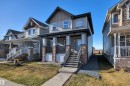 656 Songhurst Wynd, Leduc, AB  - Outdoor With Deck Patio Veranda With Facade 