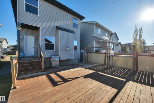 656 Songhurst Wynd, Leduc, AB - Outdoor With Deck Patio Veranda With Exterior