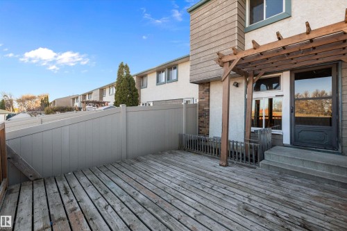 163 Abbottsfield Road Nw, Edmonton, AB - Outdoor With Deck Patio Veranda With Exterior