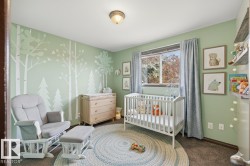 Virtually staged second bedroom - 