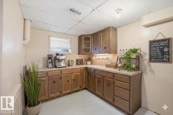 Virtually staged basement bar - 