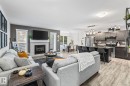 15 Roberge Close, St. Albert, AB  - Indoor Photo Showing Living Room With Fireplace 
