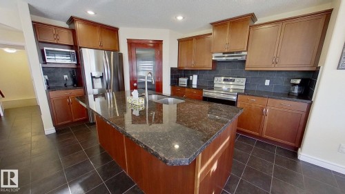 14029 145 Avenue, Edmonton, AB - Indoor Photo Showing Kitchen With Double Sink