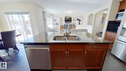 14029 145 Avenue, Edmonton, AB - Indoor Photo Showing Kitchen With Double Sink