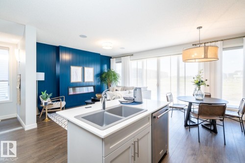2262 194A Street, Edmonton, AB - Indoor Photo Showing Kitchen With Double Sink