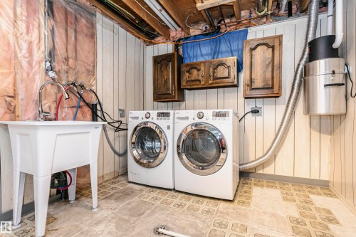 5801 54 Avenue, Beaumont, AB - Indoor Photo Showing Laundry Room