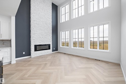 32 Cannes Cove, St. Albert, AB - Indoor With Fireplace