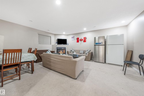 510 Wiseman Lane, Edmonton, AB - Indoor With Fireplace