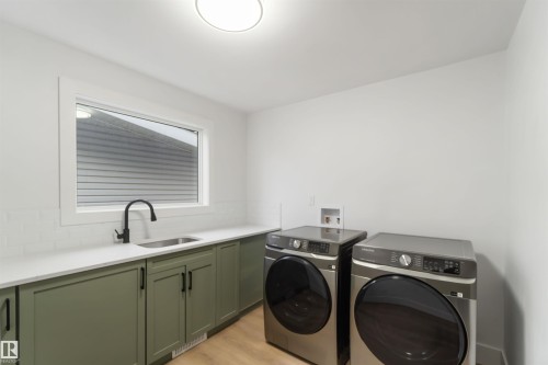 6719 95 Avenue, Edmonton, AB - Indoor Photo Showing Laundry Room