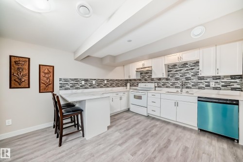 3004 132A Avenue, Edmonton, AB - Indoor Photo Showing Kitchen With Upgraded Kitchen