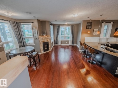 8306 108 Street, Edmonton, AB - Indoor With Fireplace