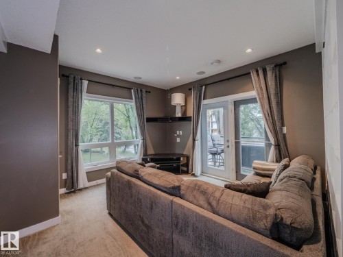 8306 108 Street, Edmonton, AB - Indoor Photo Showing Living Room