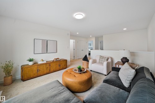 5075 Cawsey Link, Edmonton, AB - Indoor Photo Showing Living Room