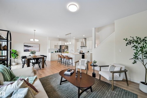 5075 Cawsey Link, Edmonton, AB - Indoor Photo Showing Living Room