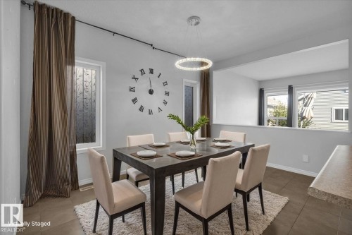 2223 76 Street, Edmonton, AB - Indoor Photo Showing Dining Room