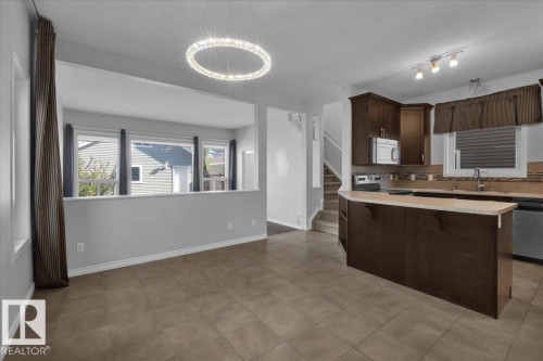 2223 76 Street, Edmonton, AB - Indoor Photo Showing Kitchen