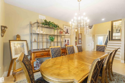 50344 Rge Rd 243, Rural Leduc County, AB - Indoor Photo Showing Dining Room