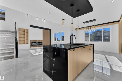 4008 40 Street, Beaumont, AB - Indoor Photo Showing Kitchen