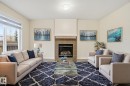 5324 165 Avenue, Edmonton, AB  - Indoor Photo Showing Living Room With Fireplace 