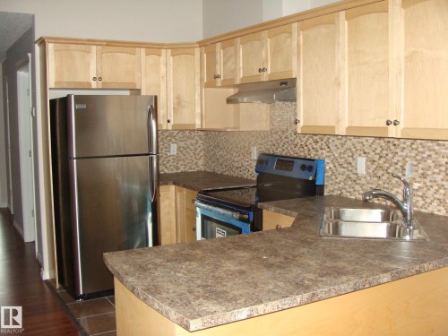 12124 122 Street, Edmonton, AB - Indoor Photo Showing Kitchen With Double Sink With Upgraded Kitchen