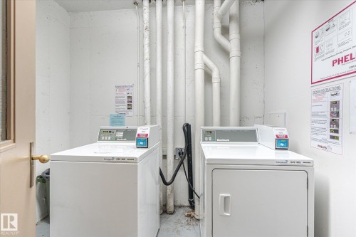 1412 9918 101 Street, Edmonton, AB - Indoor Photo Showing Laundry Room