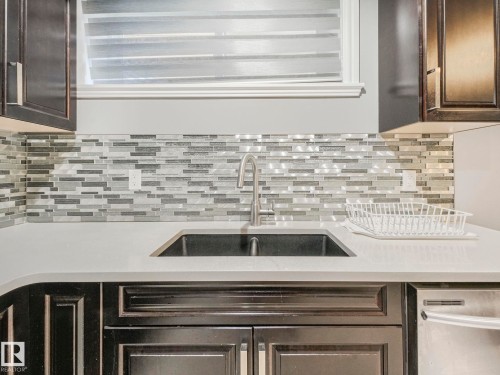 2612 Adam Court, Edmonton, AB - Indoor Photo Showing Kitchen With Double Sink