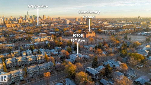 10708 76 Avenue, Edmonton, AB - Outdoor With View