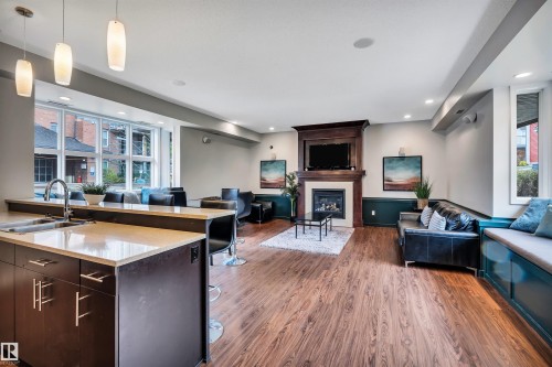 106 667 Watt Boulevard, Edmonton, AB - Indoor With Fireplace