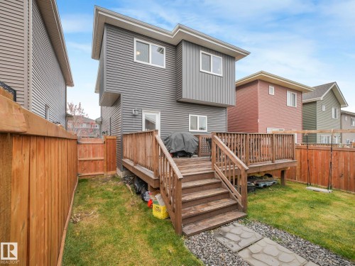 3807 Weidle Crescent, Edmonton, AB - Outdoor With Deck Patio Veranda With Exterior