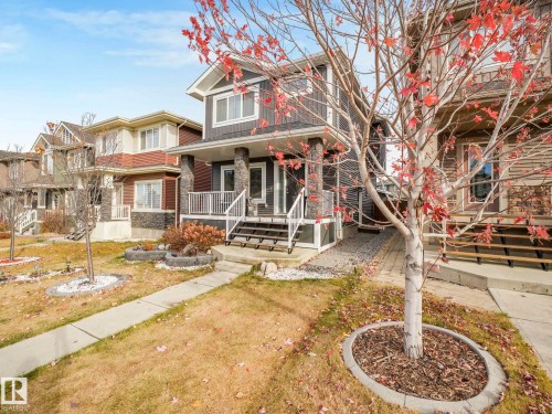3807 Weidle Crescent, Edmonton, AB - Outdoor With Deck Patio Veranda With Facade