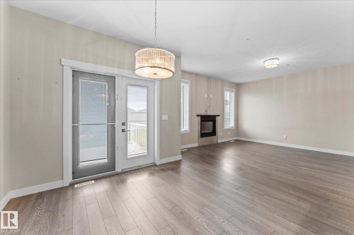 88 Brickyard Bend, Stony Plain, AB - Indoor With Fireplace
