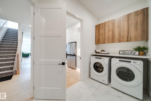 21 Starling Way, Fort Saskatchewan, AB - Indoor Photo Showing Laundry Room
