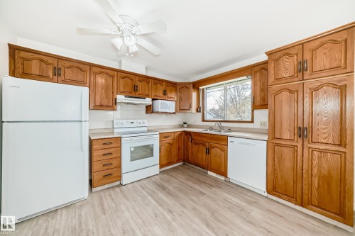 13003 128 Street, Edmonton, AB - Indoor Photo Showing Kitchen With Double Sink
