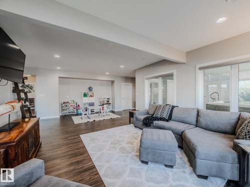 4710 41 Street, Beaumont, AB - Indoor Photo Showing Living Room