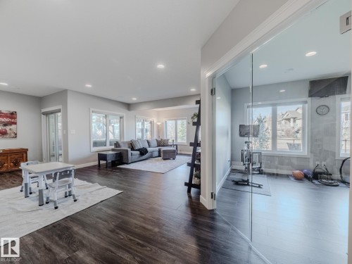 4710 41 Street, Beaumont, AB - Indoor Photo Showing Gym Room