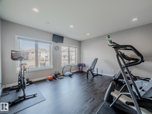 4710 41 Street, Beaumont, AB - Indoor Photo Showing Gym Room
