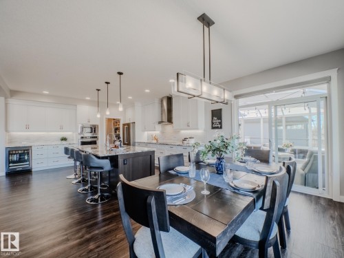 4710 41 Street, Beaumont, AB - Indoor Photo Showing Dining Room