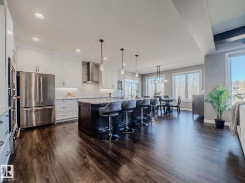4710 41 Street, Beaumont, AB - Indoor Photo Showing Kitchen With Upgraded Kitchen
