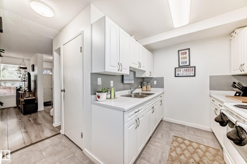 17116 108 Street, Edmonton, AB - Indoor Photo Showing Kitchen With Double Sink