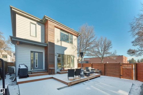 9803 74 Avenue, Edmonton, AB - Outdoor With Deck Patio Veranda