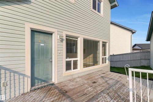 460 Gibb Wynd, Edmonton, AB - Outdoor With Deck Patio Veranda With Exterior