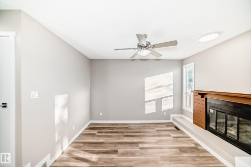 44 4403 Riverbend Road, Edmonton, AB - Indoor With Fireplace