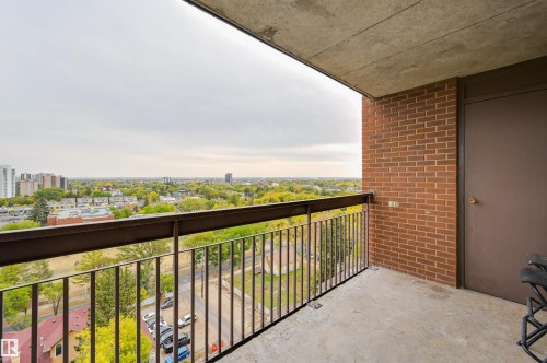 1204 11027 87 Avenue, Edmonton, AB - Outdoor With Balcony With Exterior