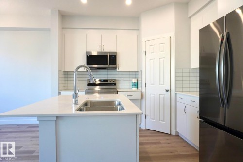 2013 209A Street, Edmonton, AB - Indoor Photo Showing Kitchen With Double Sink