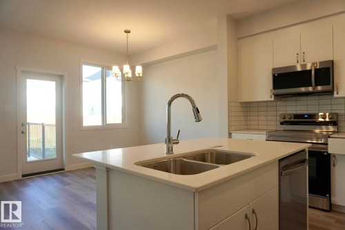 2013 209A Street, Edmonton, AB - Indoor Photo Showing Kitchen With Double Sink