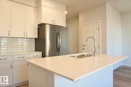 2013 209A Street, Edmonton, AB - Indoor Photo Showing Kitchen With Double Sink